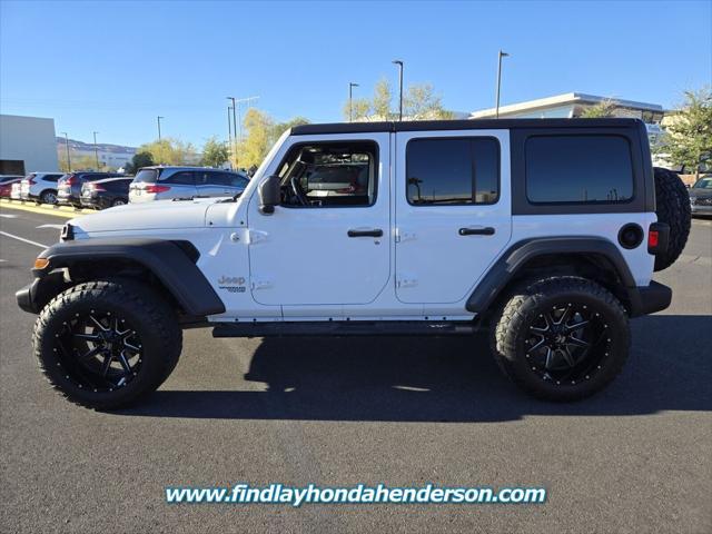 used 2019 Jeep Wrangler Unlimited car, priced at $25,484