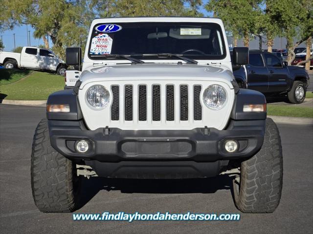 used 2019 Jeep Wrangler Unlimited car, priced at $25,484