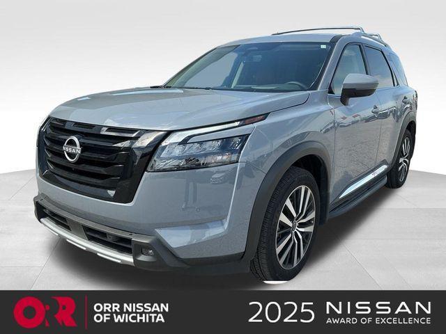 new 2025 Nissan Pathfinder car, priced at $56,070