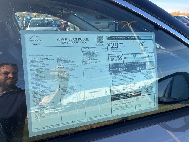 new 2026 Nissan Rogue car, priced at $34,945