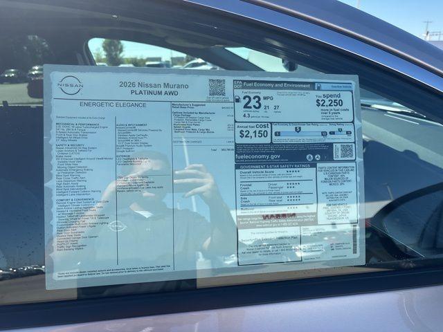 new 2026 Nissan Murano car, priced at $50,785