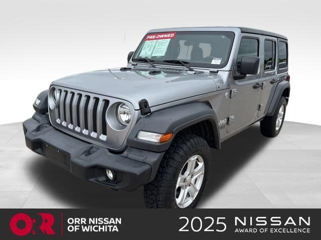 used 2020 Jeep Wrangler Unlimited car, priced at $24,496