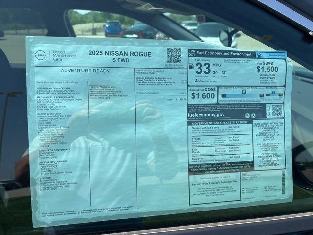 new 2025 Nissan Rogue car, priced at $30,820
