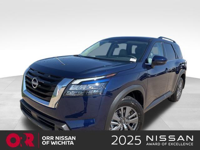 new 2025 Nissan Pathfinder car, priced at $38,555