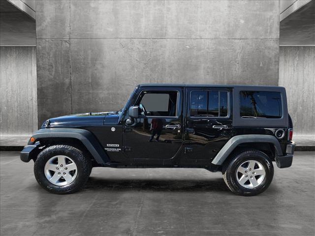 used 2014 Jeep Wrangler Unlimited car, priced at $16,795