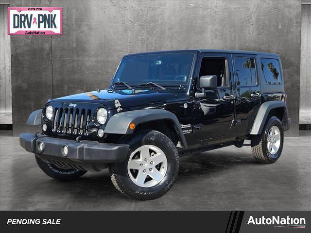 used 2014 Jeep Wrangler Unlimited car, priced at $16,795