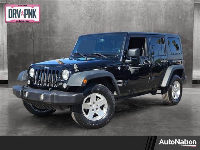 used 2014 Jeep Wrangler Unlimited car, priced at $16,795