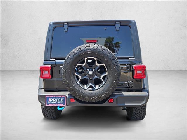 used 2022 Jeep Wrangler Unlimited 4xe car, priced at $32,881