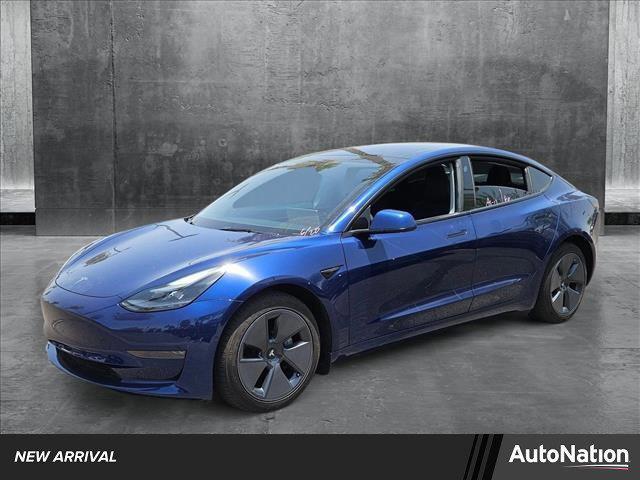 used 2022 Tesla Model 3 car, priced at $27,963