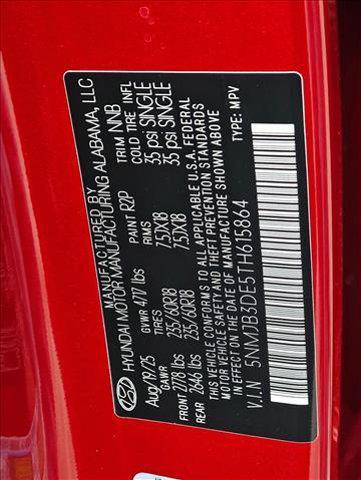 new 2026 Hyundai Tucson car, priced at $32,672