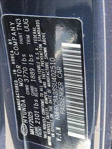 new 2025 Hyundai Venue car, priced at $25,066