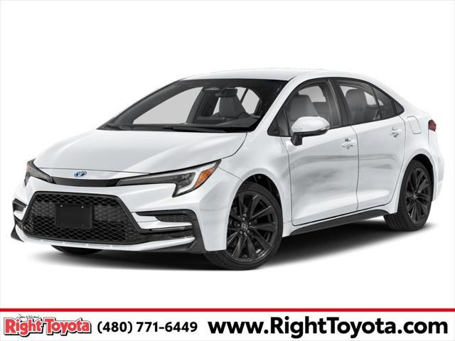 new 2025 Toyota Corolla Hybrid car, priced at $30,916