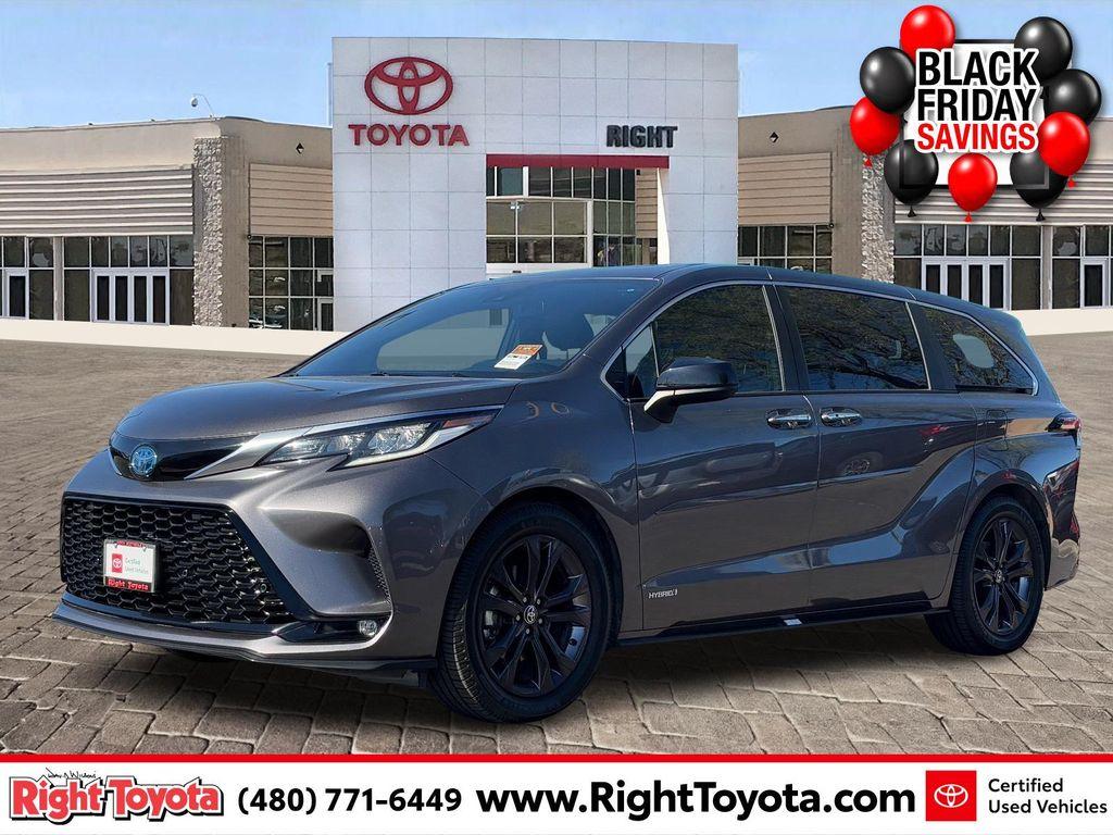 used 2021 Toyota Sienna car, priced at $36,051