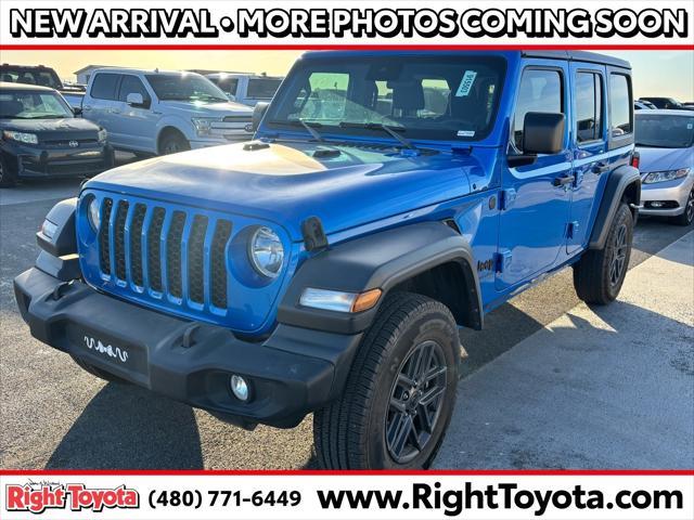 used 2024 Jeep Wrangler car, priced at $35,997