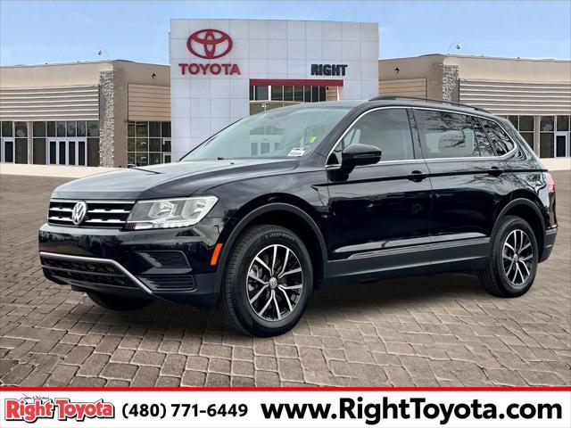 used 2021 Volkswagen Tiguan car, priced at $18,476