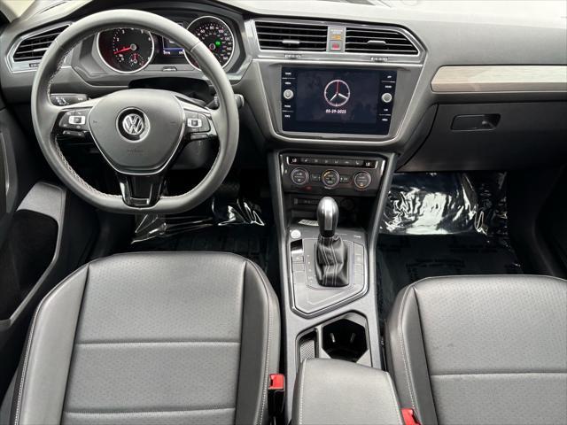 used 2021 Volkswagen Tiguan car, priced at $18,476
