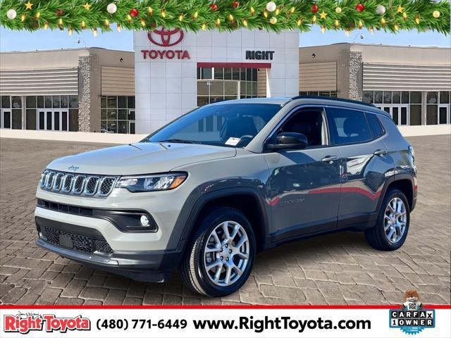 used 2023 Jeep Compass car, priced at $24,877