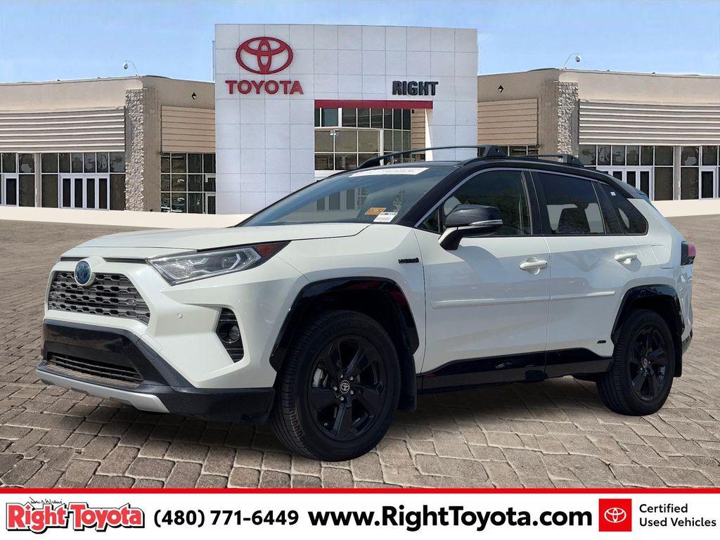 used 2020 Toyota RAV4 Hybrid car, priced at $27,980
