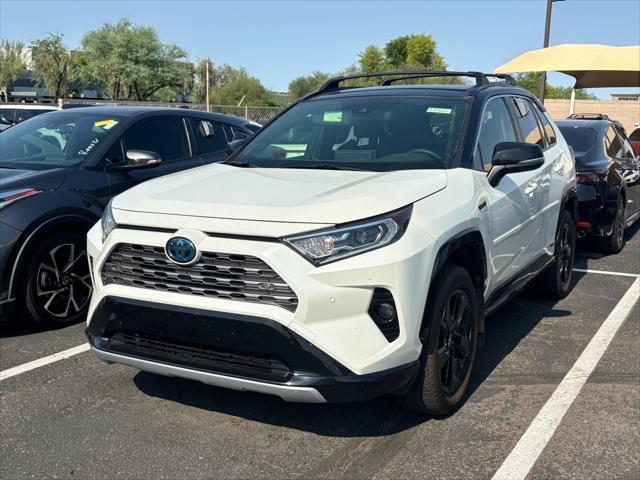 used 2020 Toyota RAV4 Hybrid car, priced at $39,999