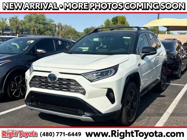 used 2020 Toyota RAV4 Hybrid car, priced at $39,999