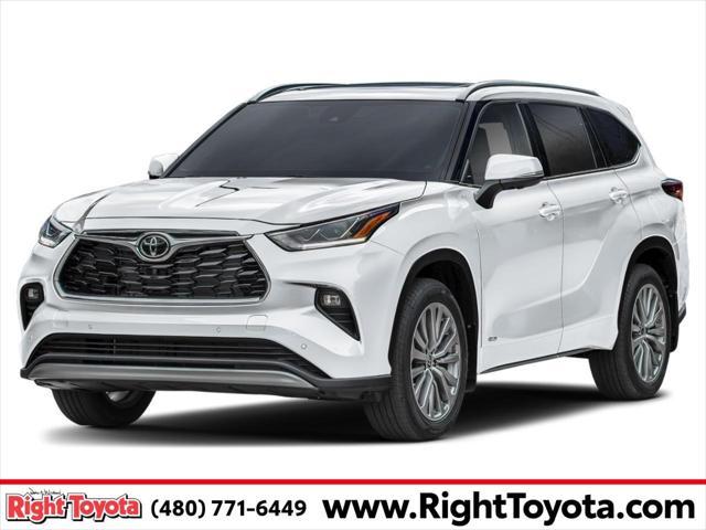 new 2025 Toyota Highlander Hybrid car, priced at $54,130