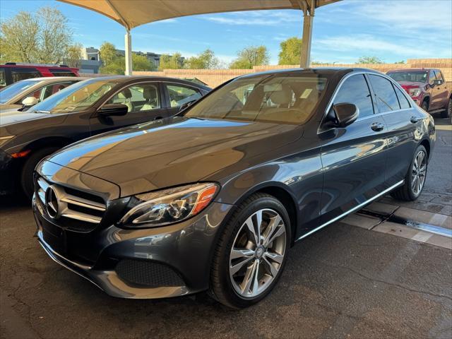 used 2015 Mercedes-Benz C-Class car, priced at $13,989