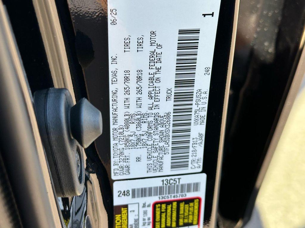 new 2025 Toyota Tundra car, priced at $51,090