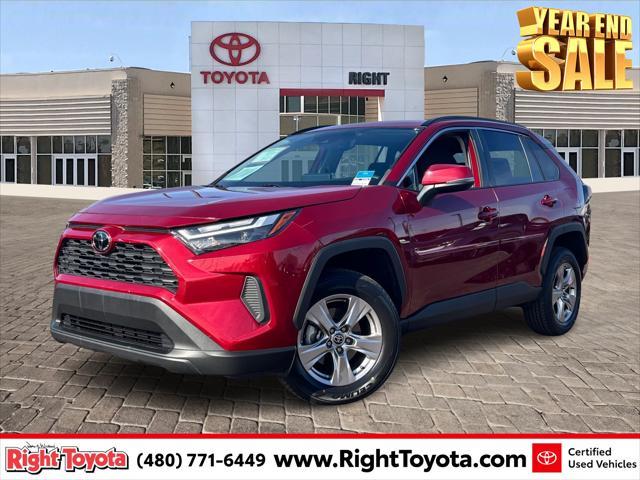 used 2022 Toyota RAV4 car, priced at $27,470