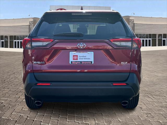 used 2022 Toyota RAV4 car, priced at $27,470