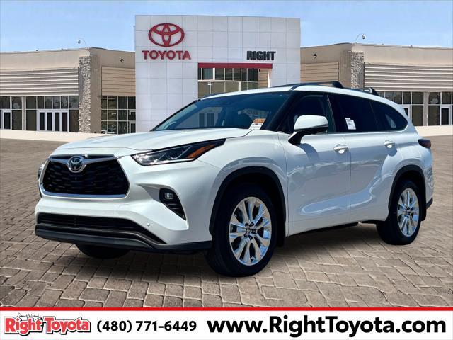 new 2025 Toyota Highlander car, priced at $50,829
