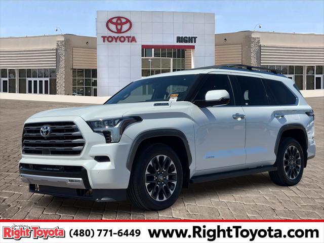 new 2025 Toyota Sequoia car, priced at $77,443
