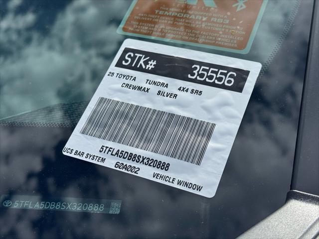 new 2025 Toyota Tundra car, priced at $54,290