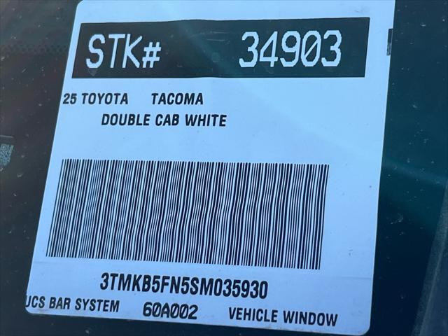 new 2025 Toyota Tacoma car, priced at $40,662