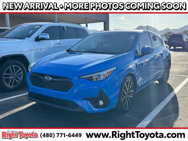 used 2024 Subaru Impreza car, priced at $24,497