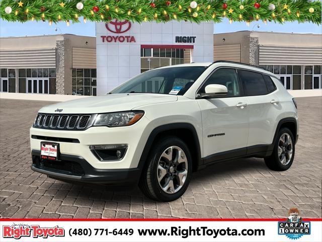 used 2021 Jeep Compass car, priced at $16,988