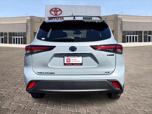 used 2024 Toyota Highlander Hybrid car, priced at $46,482