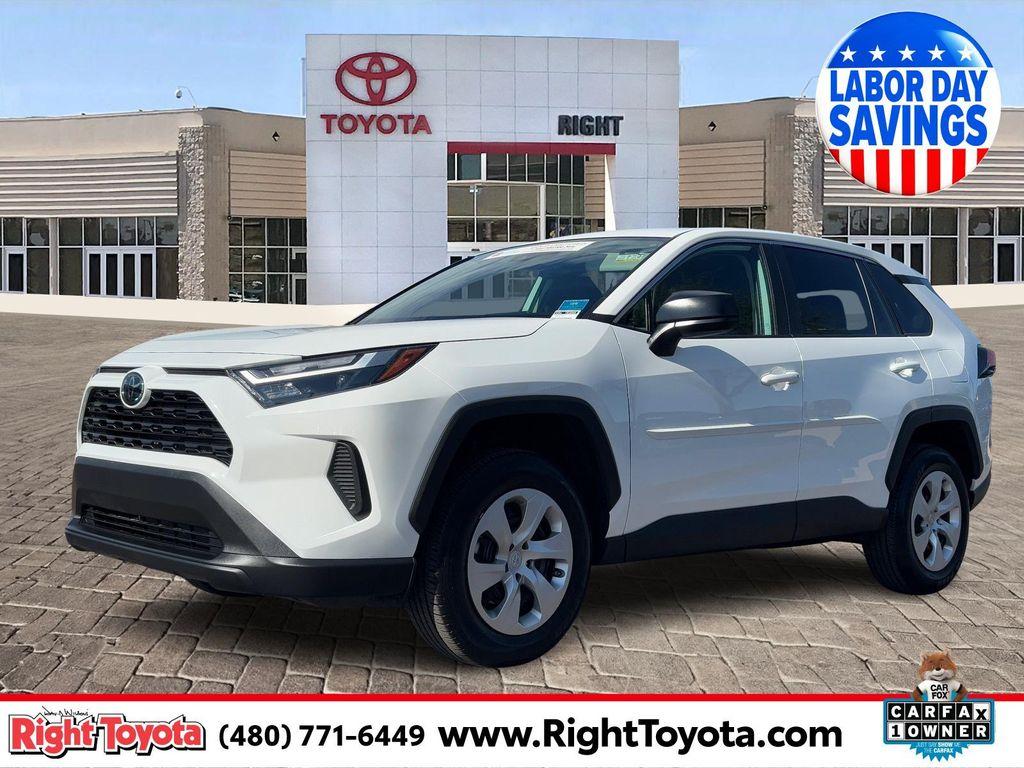 used 2024 Toyota RAV4 car, priced at $28,477