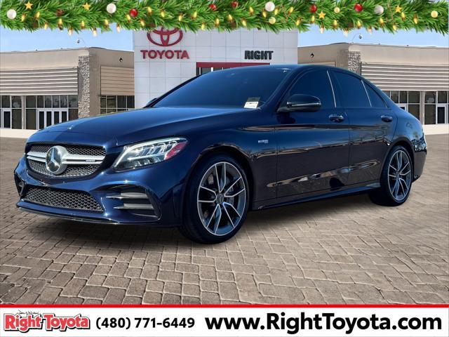 used 2020 Mercedes-Benz AMG C 43 car, priced at $34,588