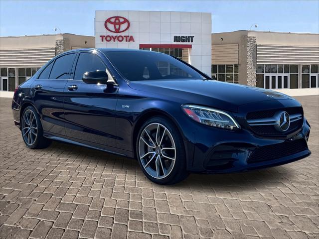 used 2020 Mercedes-Benz AMG C 43 car, priced at $34,588