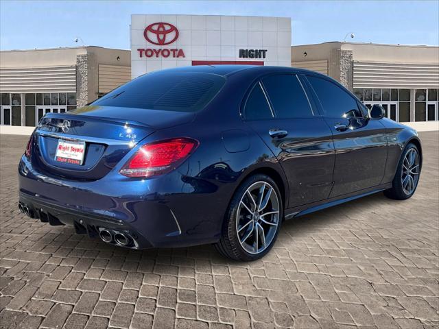 used 2020 Mercedes-Benz AMG C 43 car, priced at $34,588