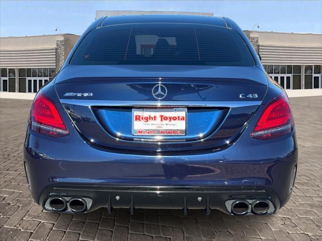 used 2020 Mercedes-Benz AMG C 43 car, priced at $34,588