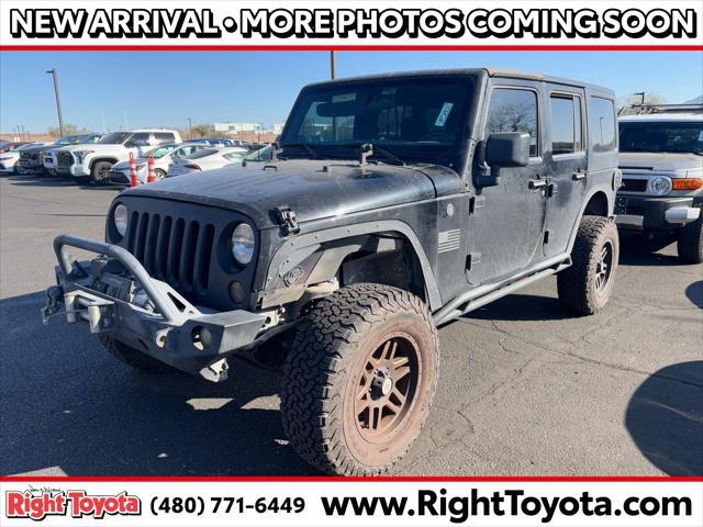 used 2016 Jeep Wrangler Unlimited car, priced at $15,944