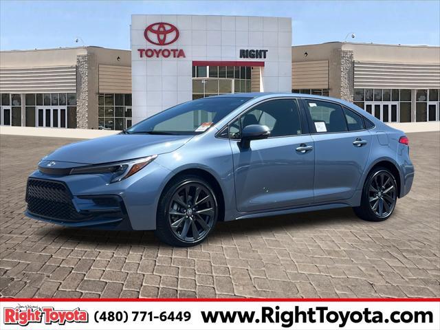 new 2025 Toyota Corolla Hybrid car, priced at $30,022