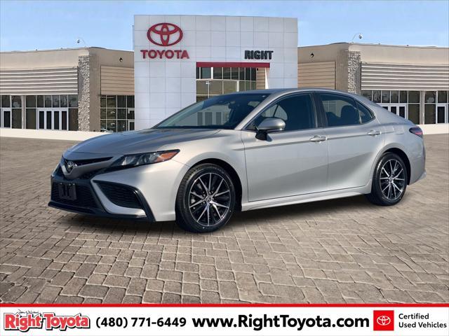 used 2022 Toyota Camry car, priced at $21,875