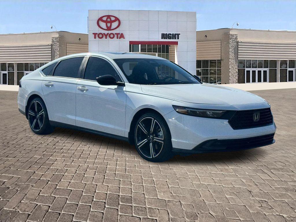 used 2023 Honda Accord Hybrid car, priced at $25,376