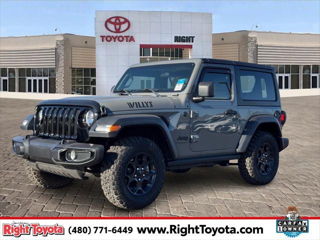 used 2023 Jeep Wrangler car, priced at $30,477