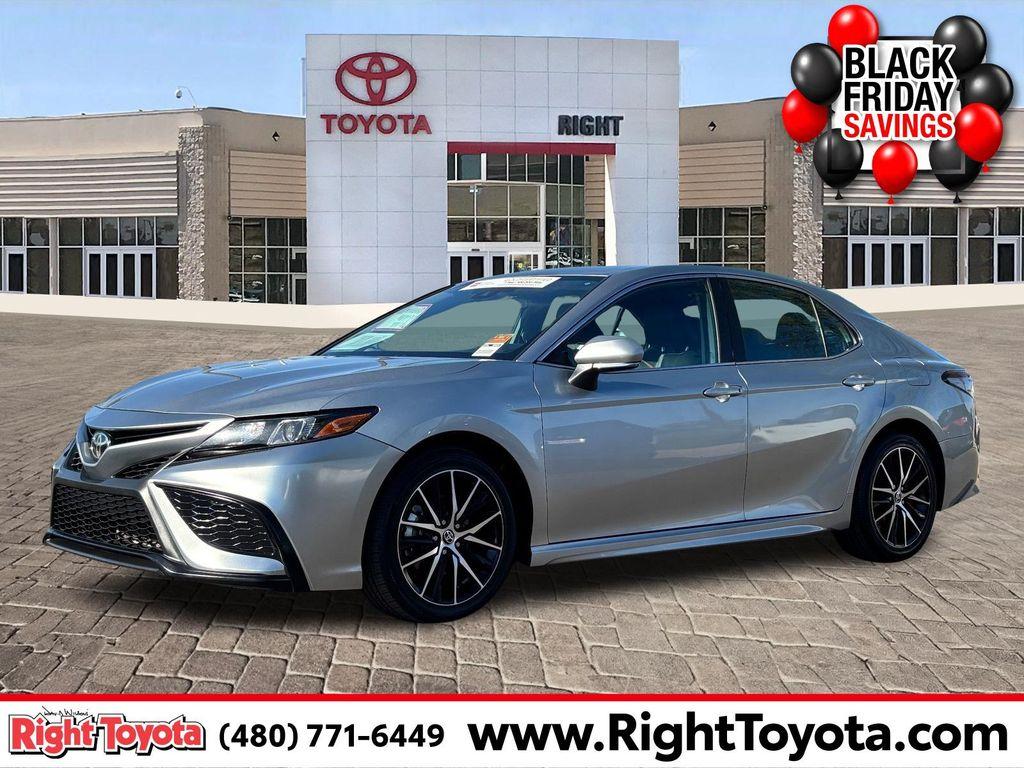 used 2022 Toyota Camry car, priced at $21,594