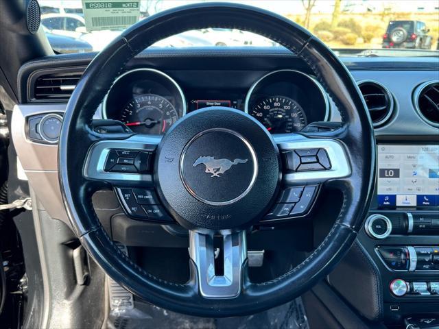 used 2022 Ford Mustang car, priced at $18,699