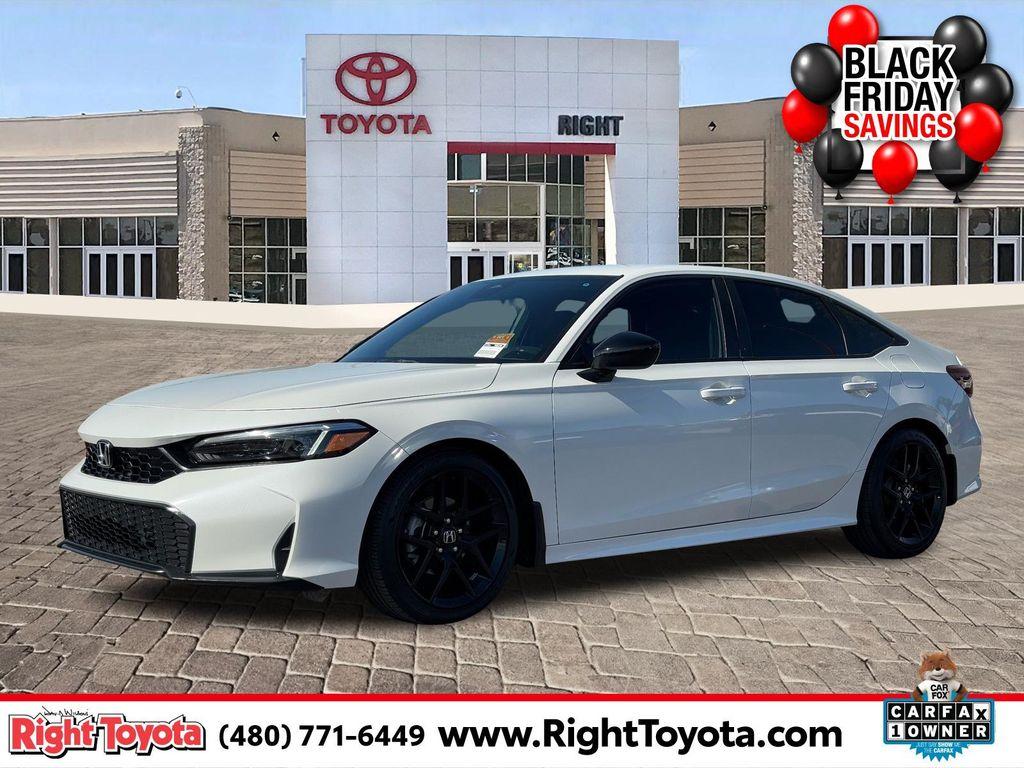 used 2025 Honda Civic car, priced at $22,599