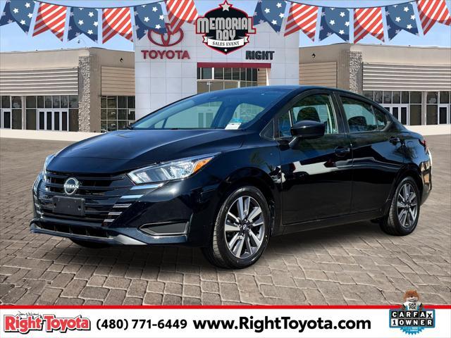 used 2023 Nissan Versa car, priced at $16,260